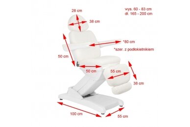 Profesionali elektrinė kosmetologinė kėdė-gultas AZZURRO 871 2
