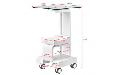 Kosmetologinis vežimėlis  MOD 082 3