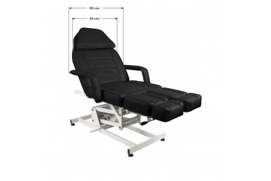 Profesionali elektrinė pedikiūro lova-kėdė AZZURRO 673AS (1 variklis) 9