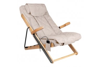 SAKURA sulankstomas fotelis RELAX su masažo funkcija
