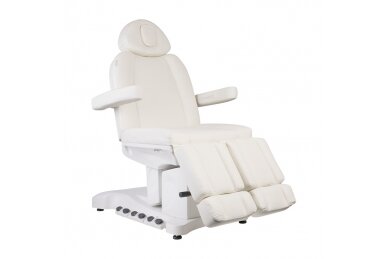 Profesionali elektrinė podologinė kėdė-gultas su šildymo funkcija AZZURRO 708BS PEDI PRO EXCLUSIVE (3 varikliai)