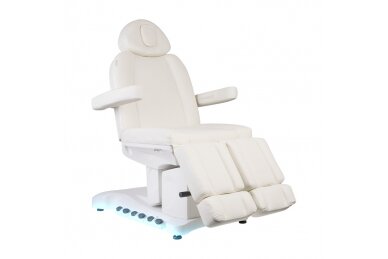 Profesionali elektrinė podologinė kėdė-gultas su šildymo funkcija AZZURRO 708BS PEDI PRO EXCLUSIVE (3 varikliai) 1