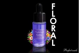 Aliejukas odelėms "FLORAL" | 10ml su pipete