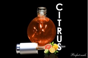 Aliejukas odelėms "CITRUS" 75 ml