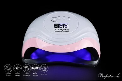 UV/LED hibridinė lempa "Blueque V7" | 168W 2