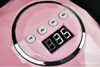 UV/LED hibridinė lempa "F6 Pink" | 86W 1