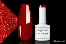 UV/LED gelinis lakas "Red Glitter Deep" | 7ml