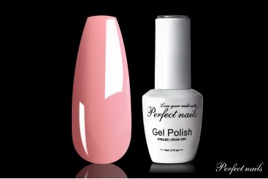 UV/LED gelio lako kaučiukinė bazė „RB Cover Base Miss Peach"