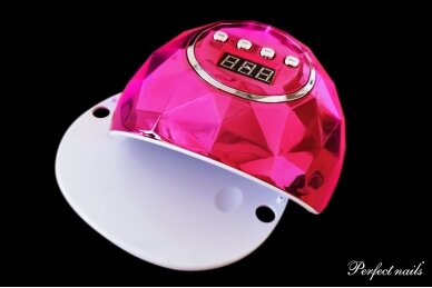 UV/LED hibridinė lempa "F6 Pink" | 86W